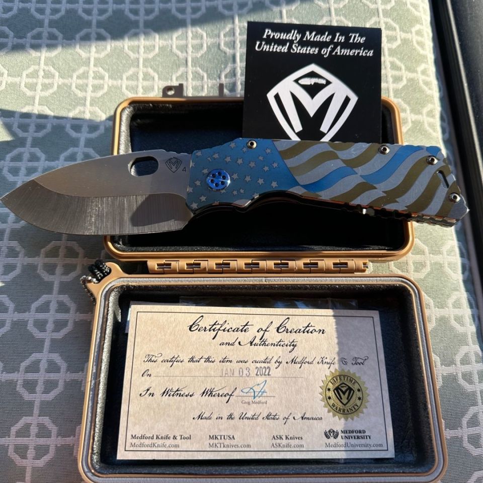 Post 3 - Medford TFF-1 Knife
