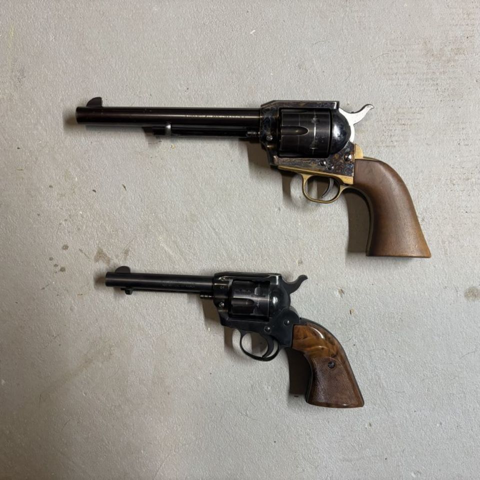 Post 1 - Single Action cowboy revolvers