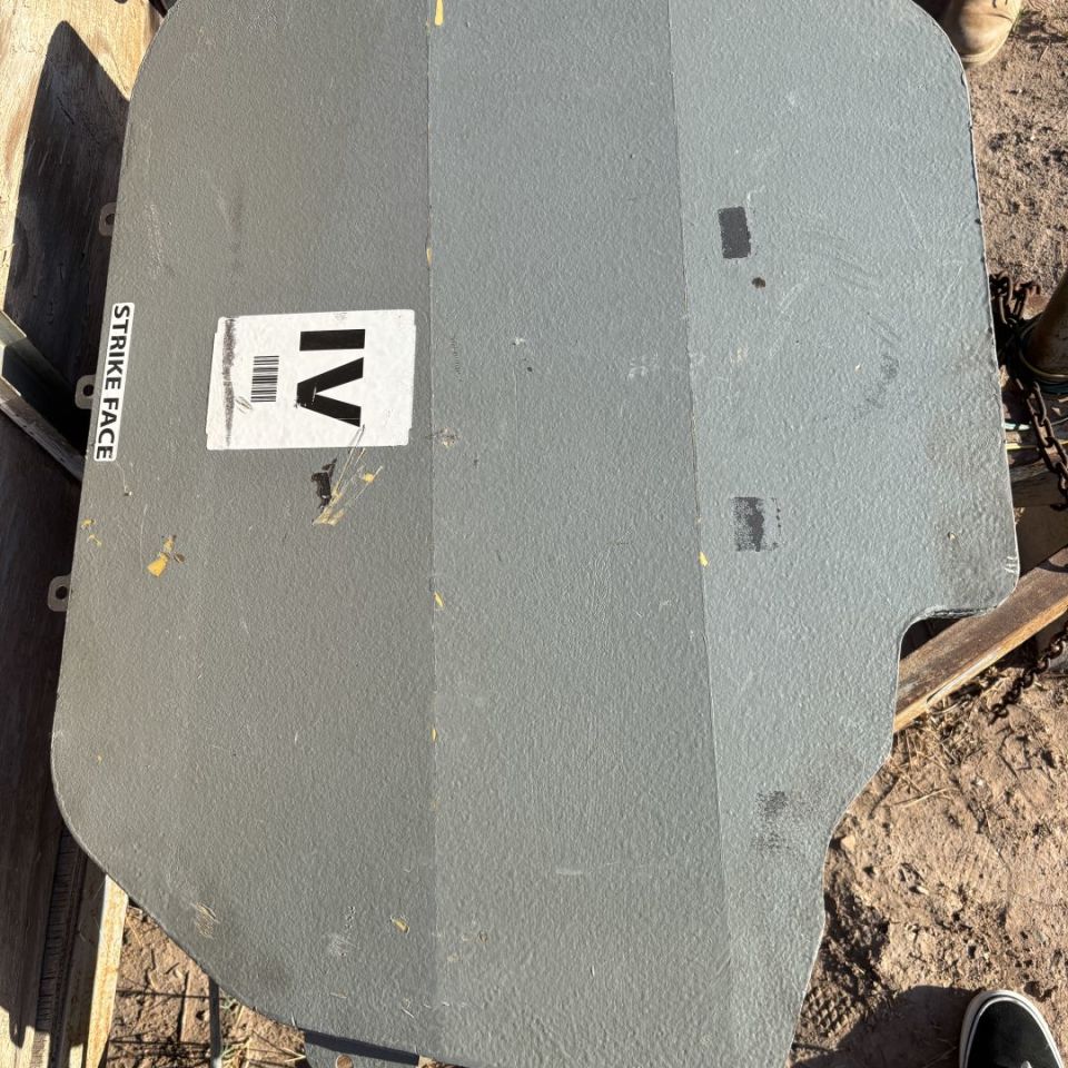 Post 1 - DEW level IV door plate CAR ARMOR