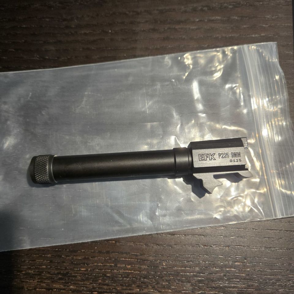 Post 1 - SIG P225 EFK threaded barrel 