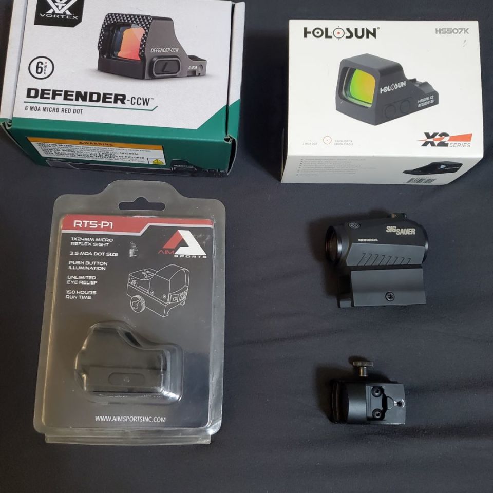 Post 1 - Red Dot sights Holosun Vortex