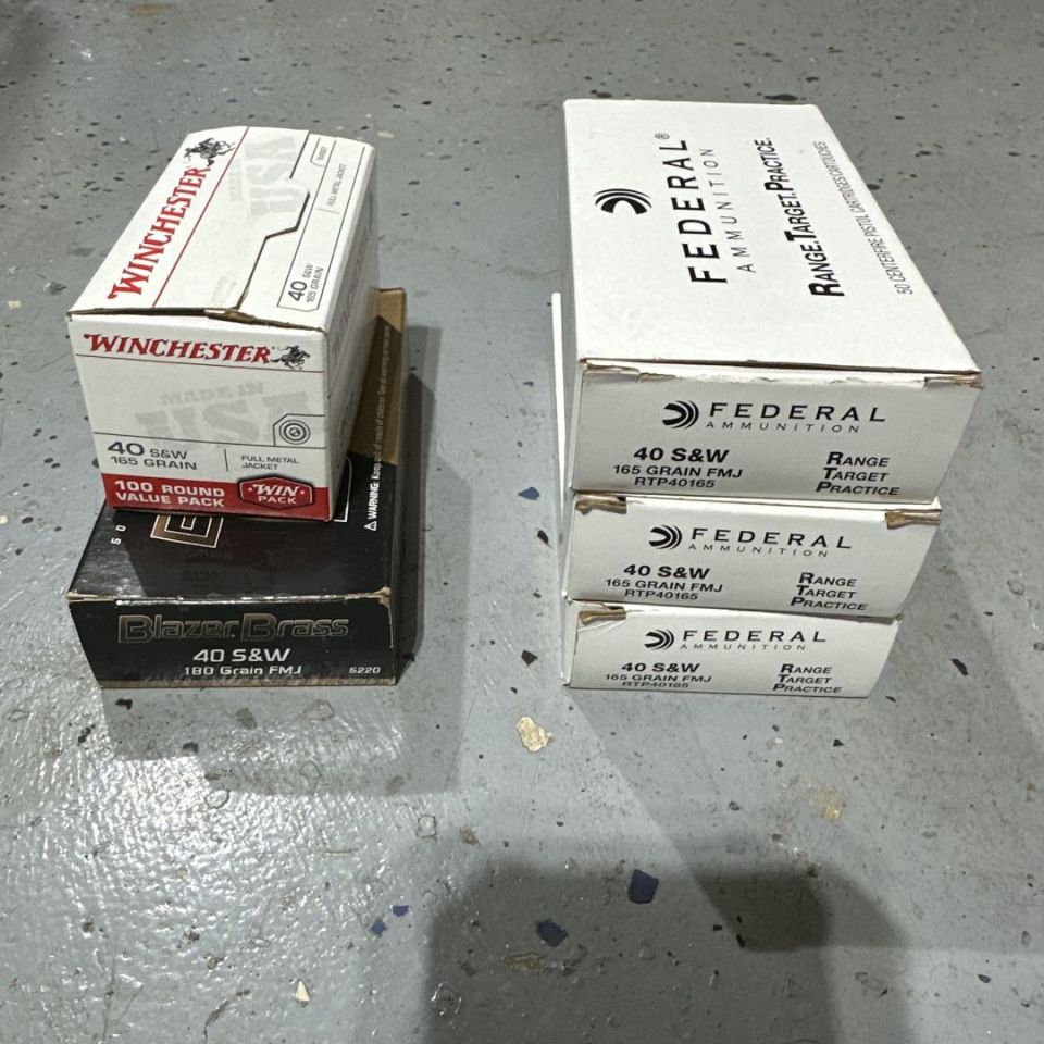 Post 3 - Bunch of 40 cal S&W for sale