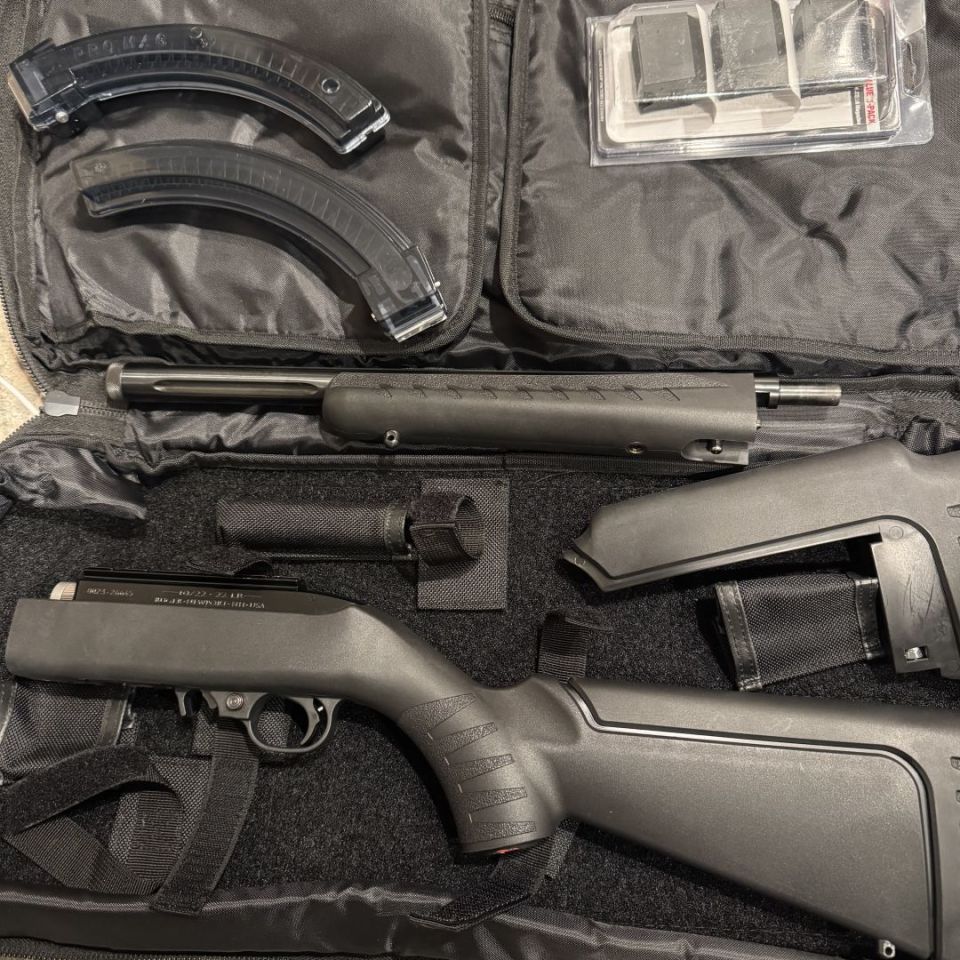 Post 3 - Ruger 10/22 takedown 
