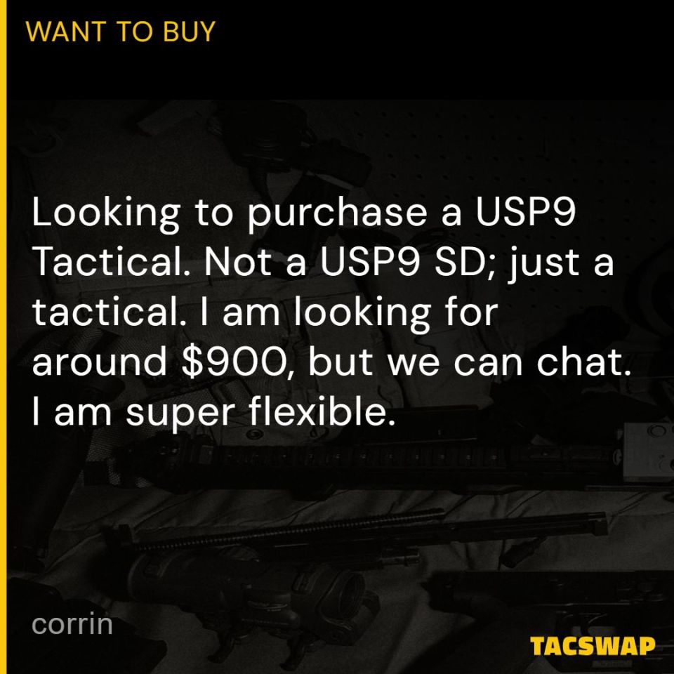 Post 4 - USP9 Tactical