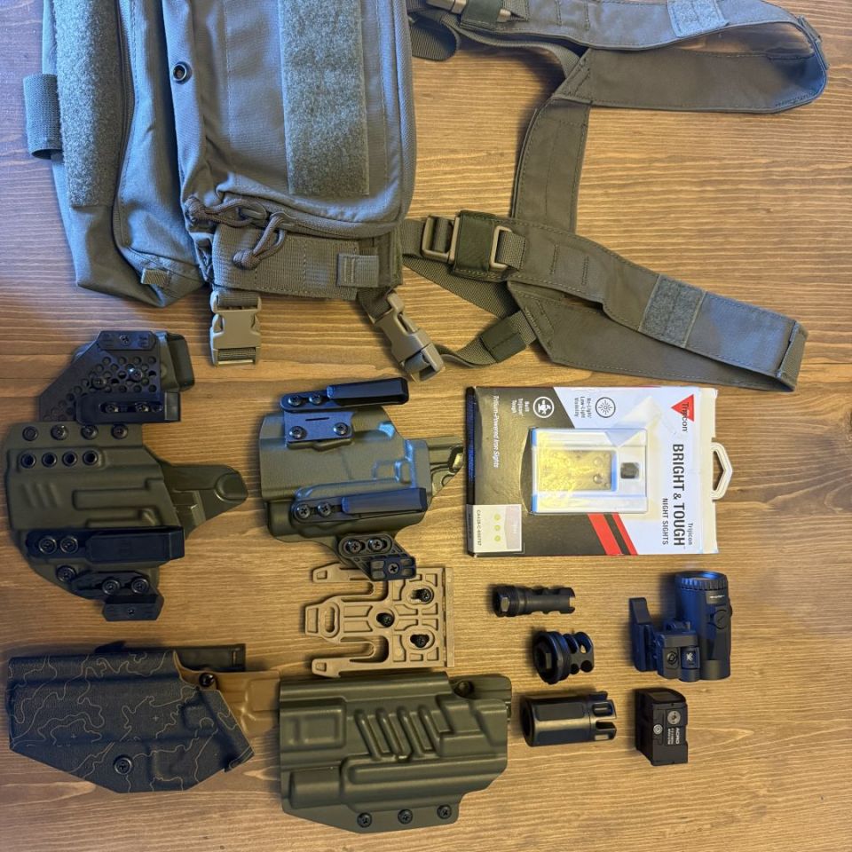 Post 1 - Haley,Trijicon, Left Holsters 