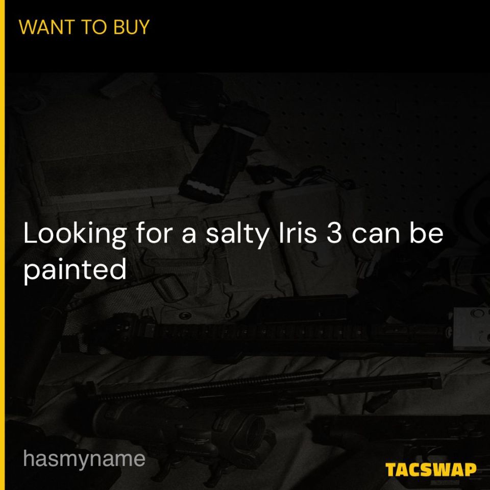 Post 1 - WTB salty or painted iris 3