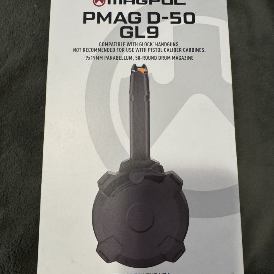 Post 4 - Glock 9mm Magpul 50rnd Drum