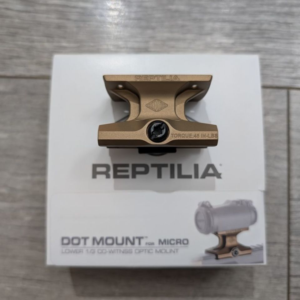 Post 5 - Reptilia Micro T1 T2 Mount FDE