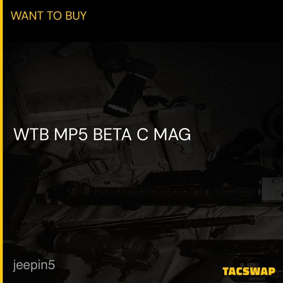 Post 5 - WTB MP5 BETA C MAG