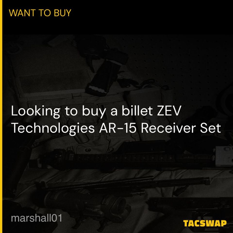 Post 1 - WTB Zev Receiver Set