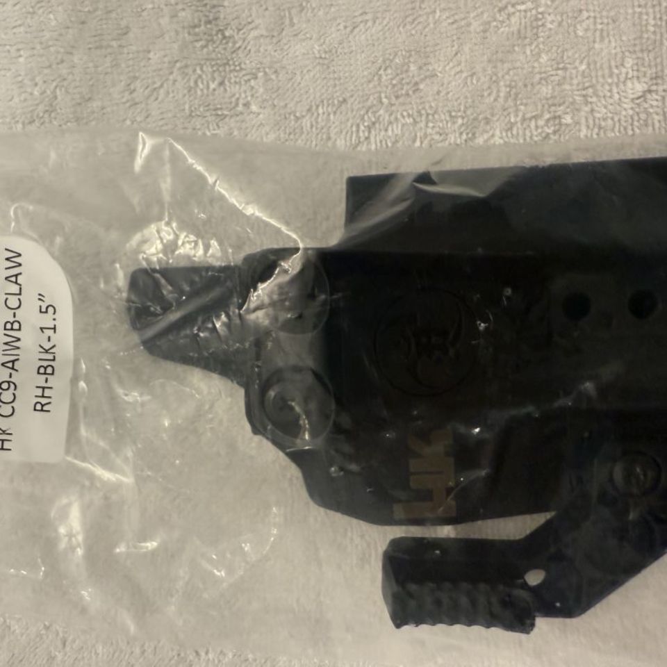 Post 3 - HK CC9 AIWB ANR Holster RH BLK