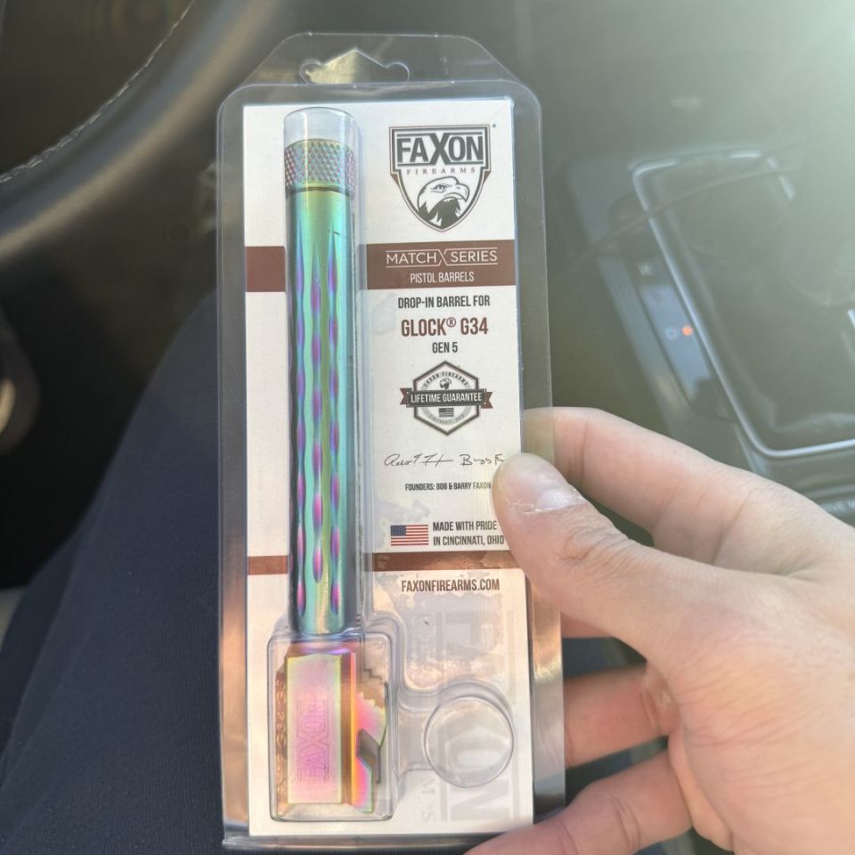 Post 3 - Faxon Glock 34.5 threaded barr