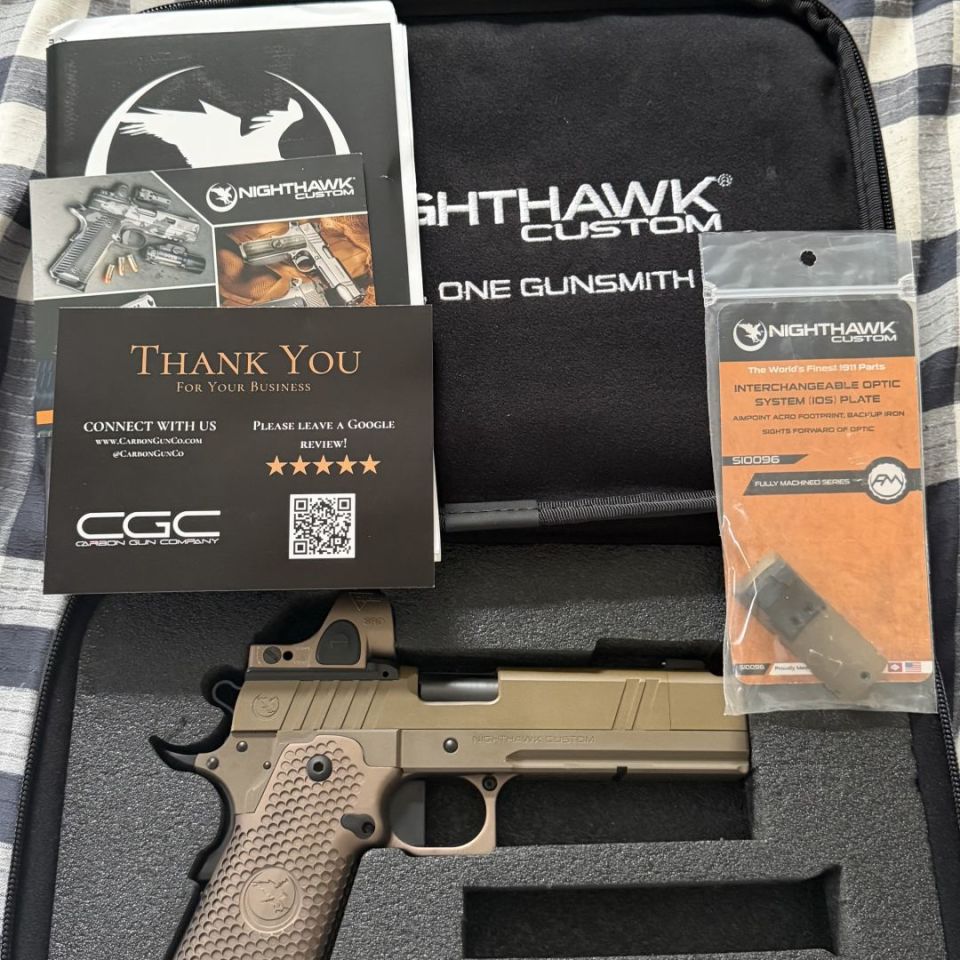 Post 1 - Nighthawk Custom Sand Hawk