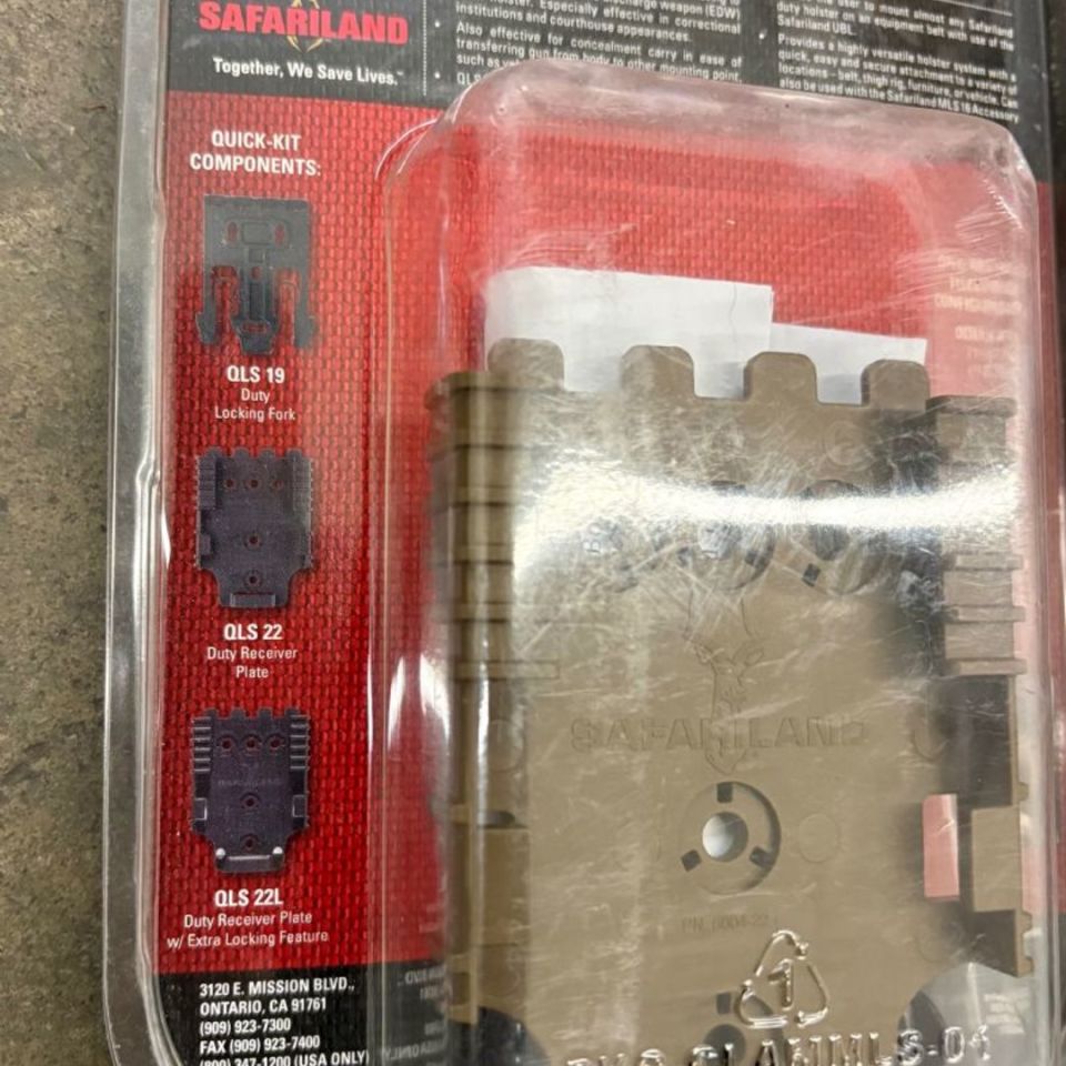 Post 5 - Safariland 3-piece QLS system