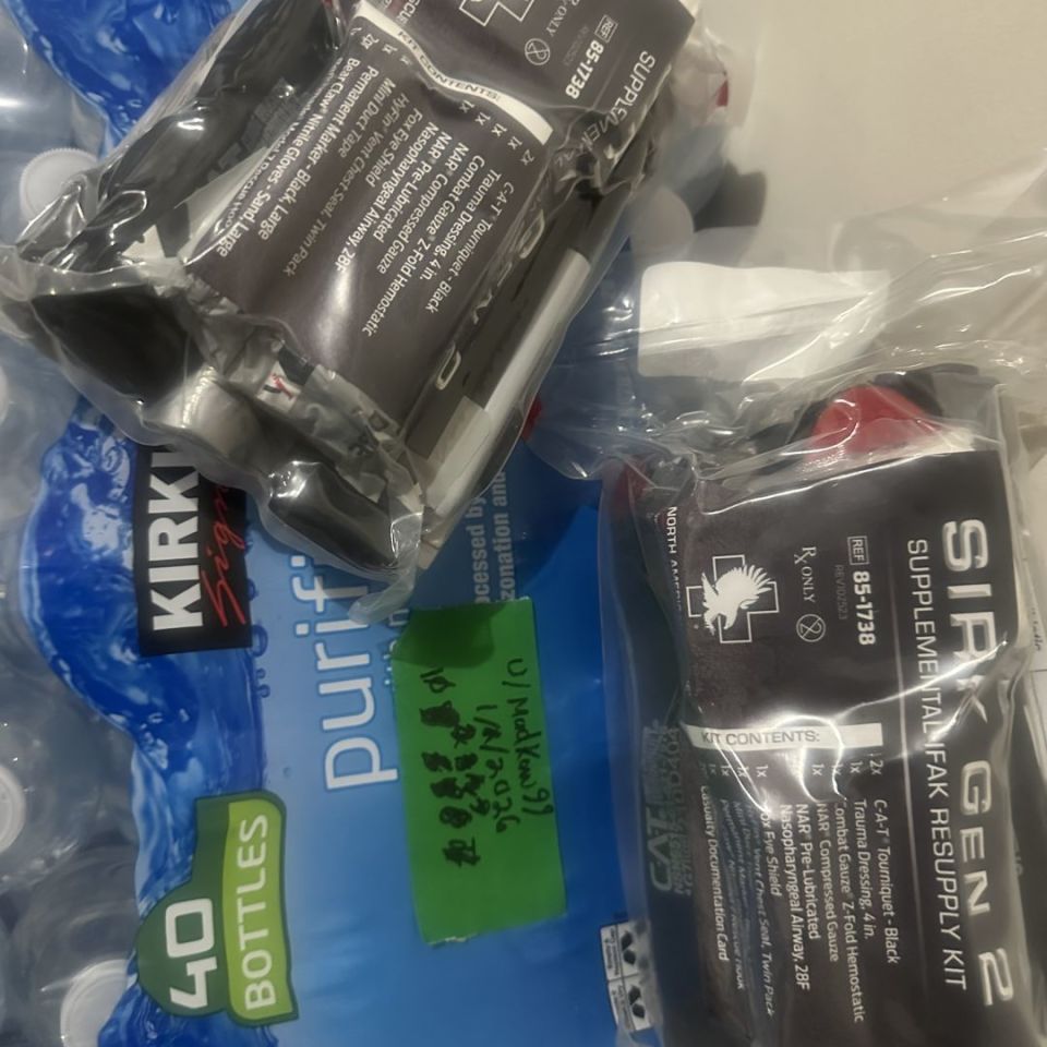 Post 3 - SIRK 2 IFAK Resupply kits 