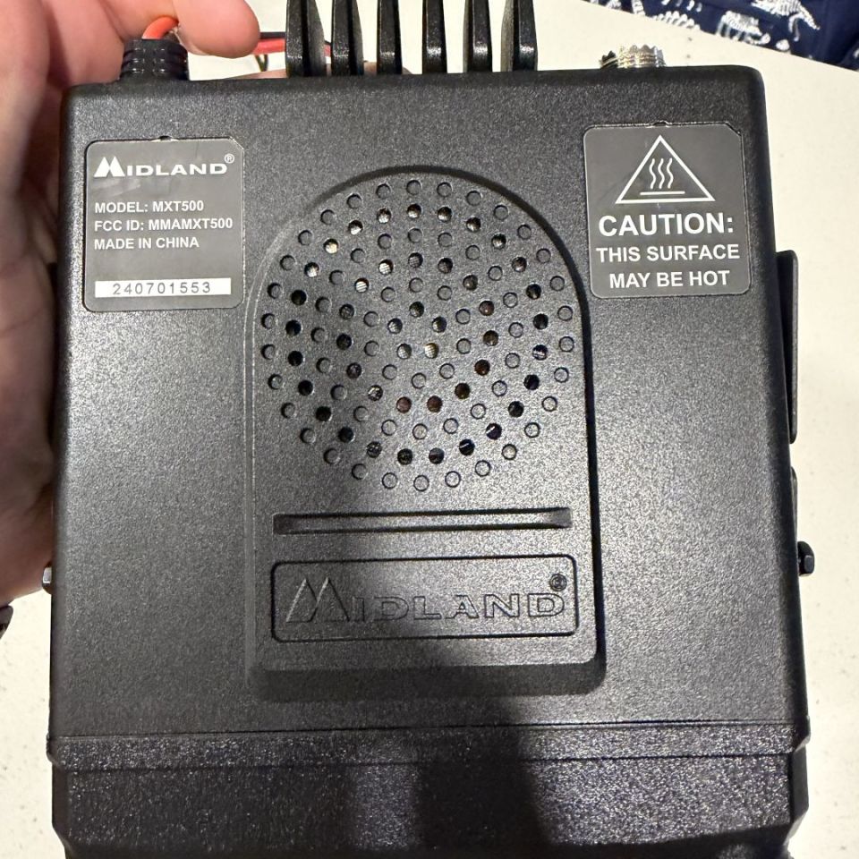Post 1 - Midland mxts500 50w GMRS radio