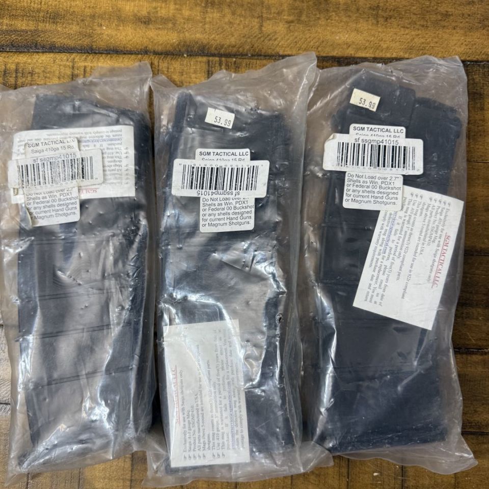 Post 2 - SGM tactical 410 Saiga mags