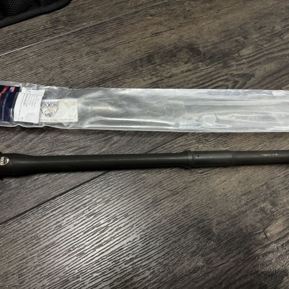 Post 5 - Faxon 7.62x39 ar15 barrel