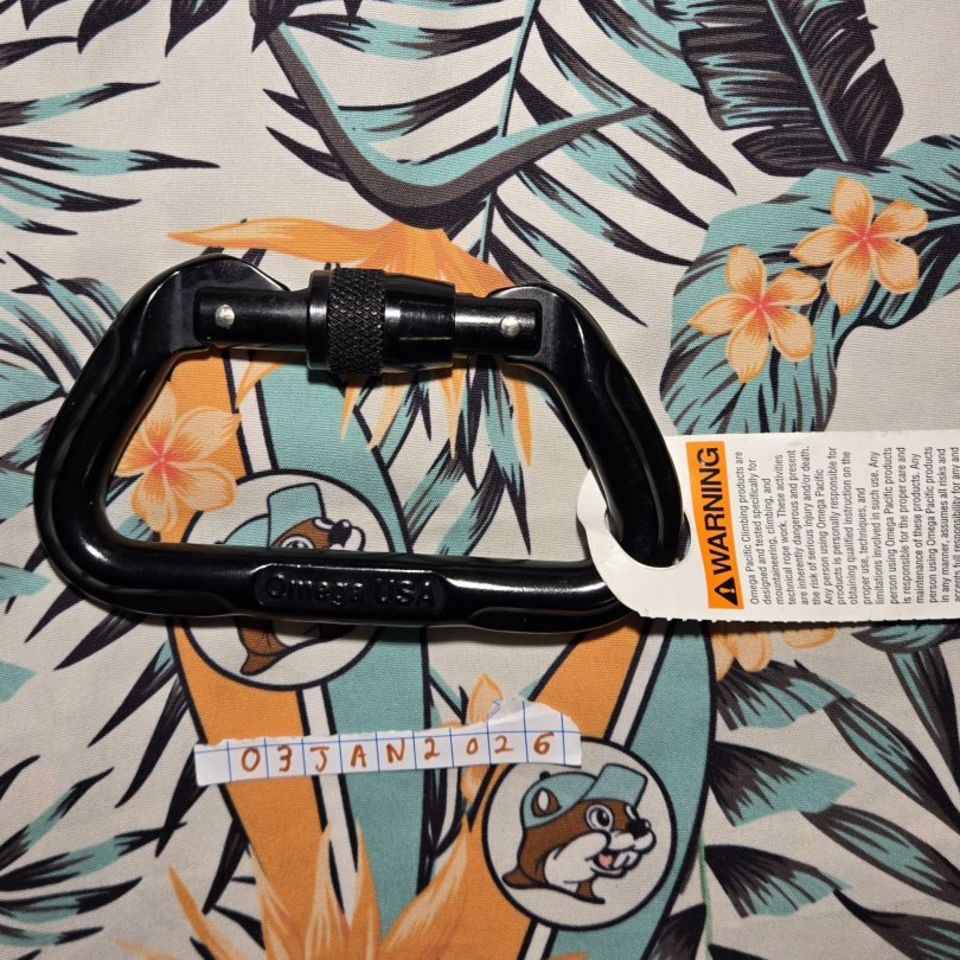 Post 2 - Carabiners, Omega Pacific