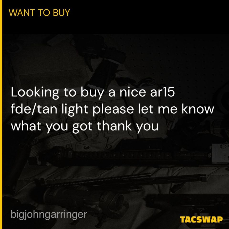 Post 4 - Looking to buy a nice fde/tan