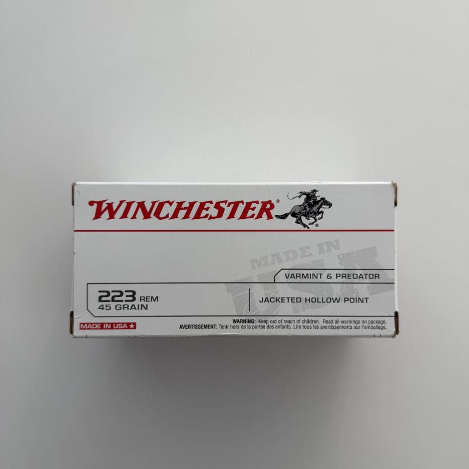 Post 2 - Winchester .223 45gr JHP