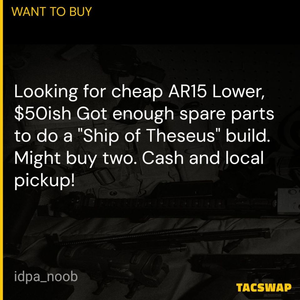 Post 2 - Cheap AR15 Lower