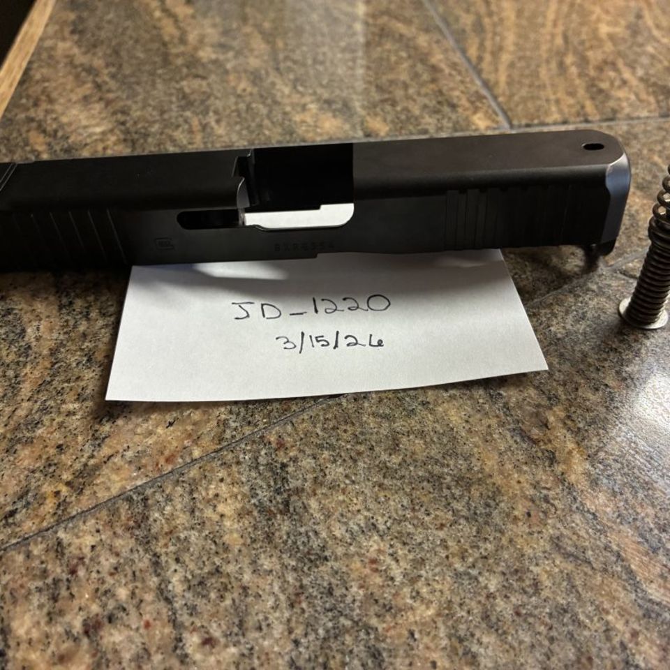 Post 1 - Glock 19.5 OEM slide