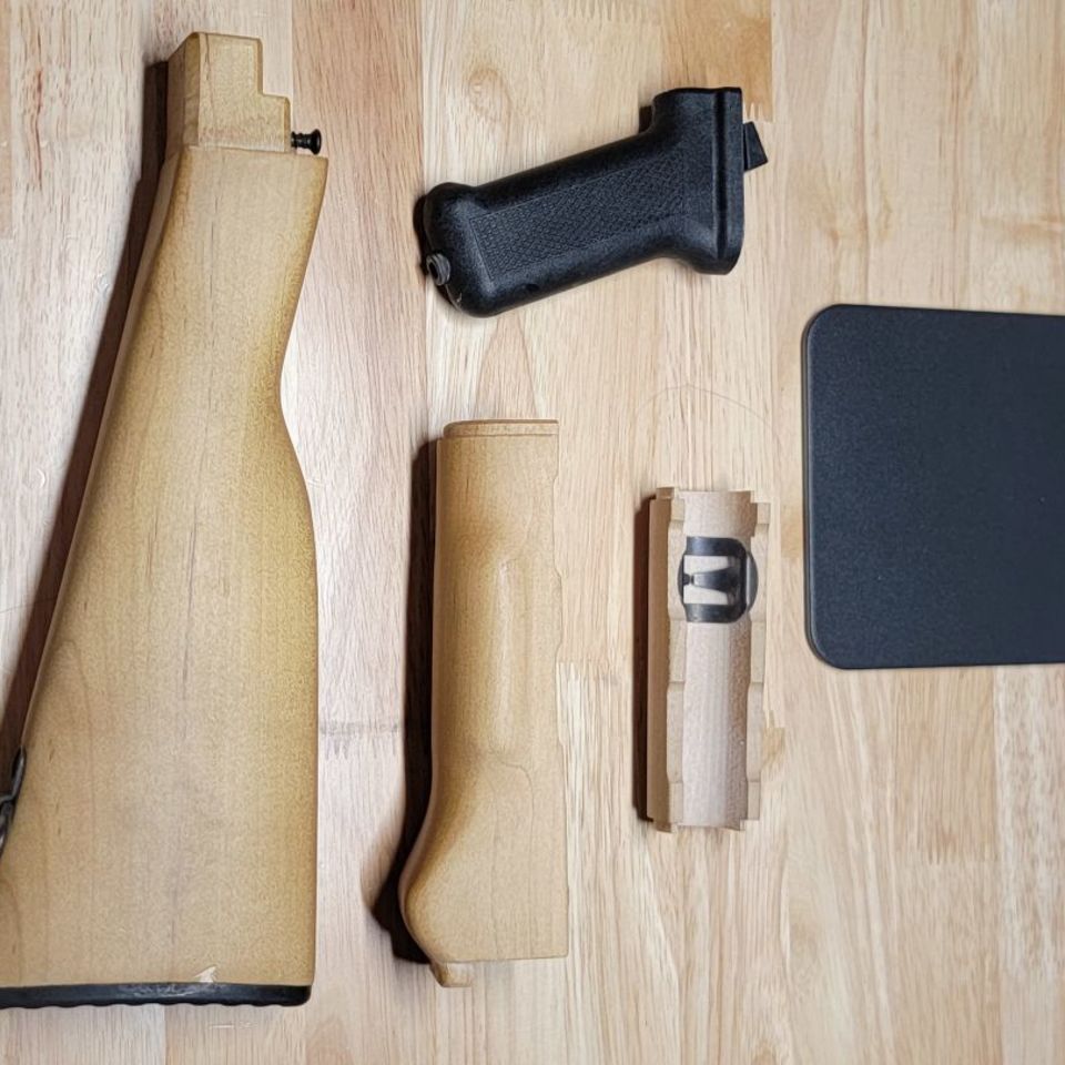 Post 2 - AK 47 Furniture and Grip