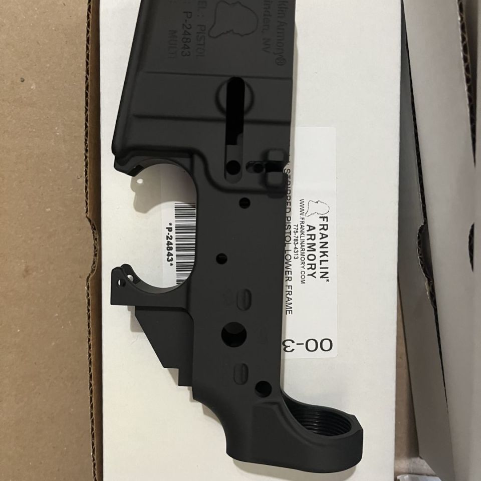 Post 3 - Franklin Armory Lower Receiver