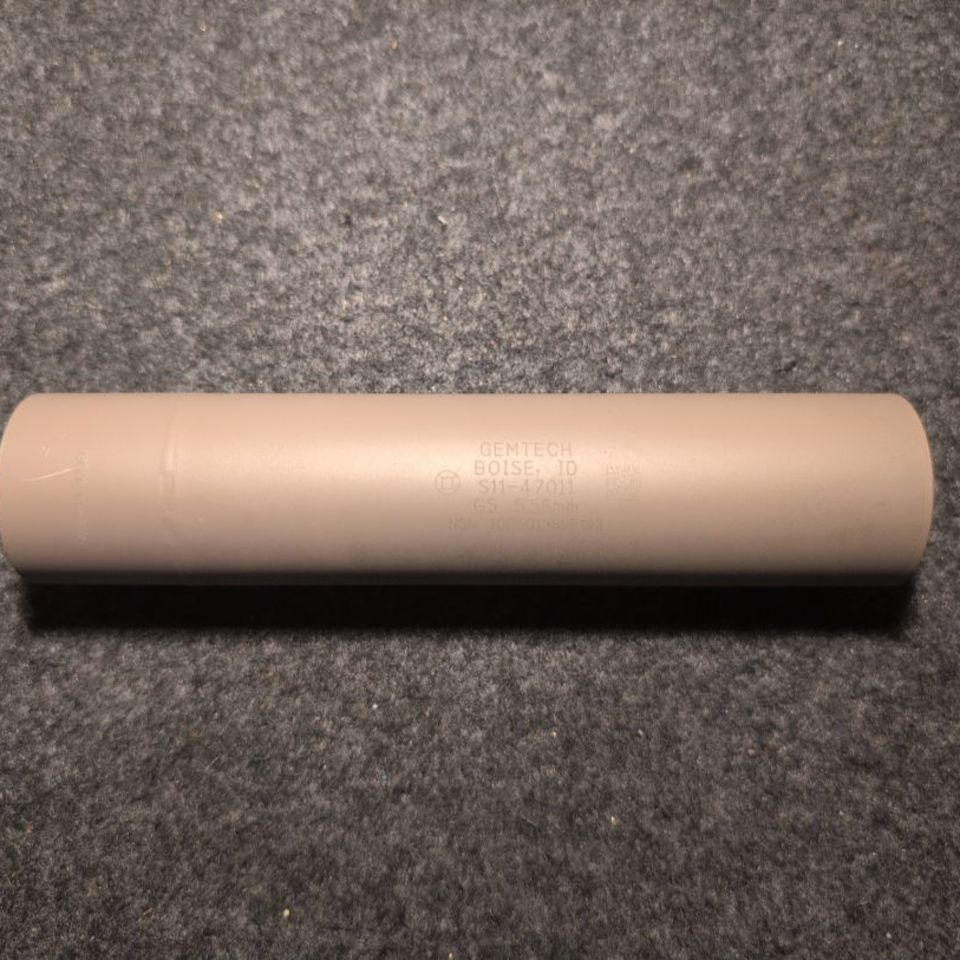 Post 4 - FDE Gemtech G5 silencer