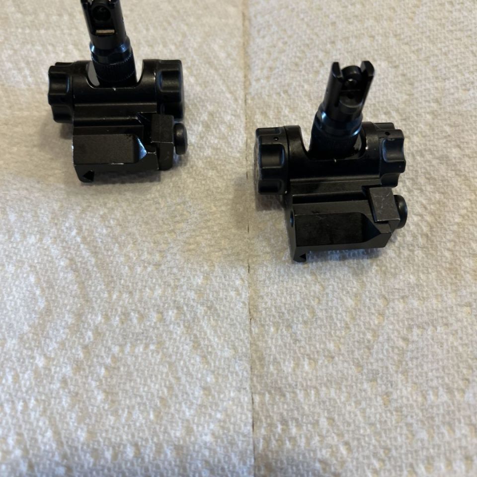 Post 1 - SCAR FlipUp Iron Rear Sights