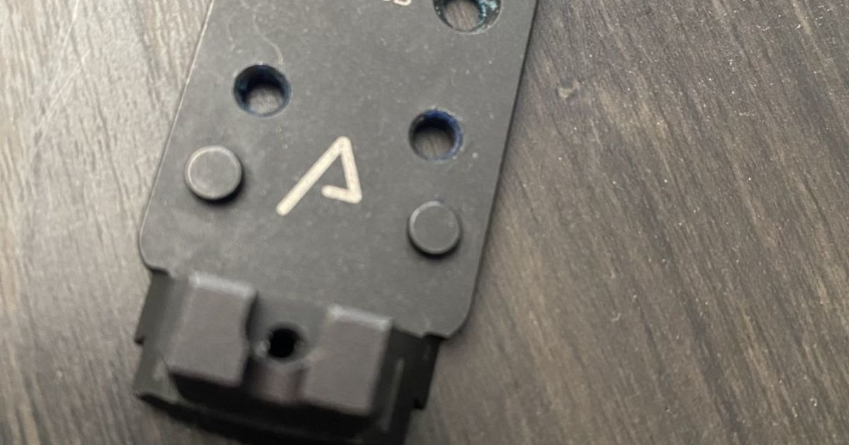 Prodigy A15B Optics Plate | Tacswap