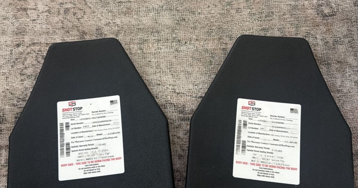 Shot Stop Plates | Tacswap