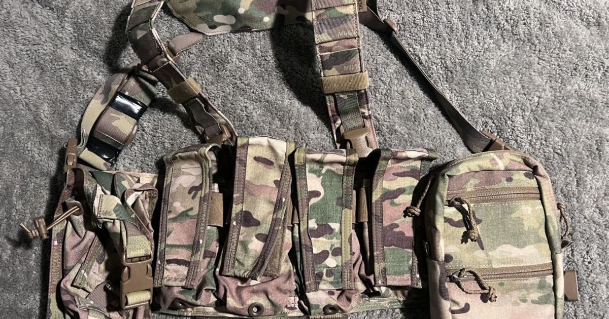 TREX CHEST RIG W/ POUCHES | Tacswap