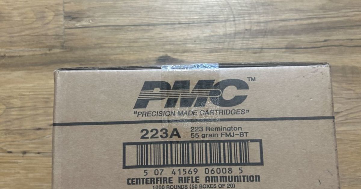 FREE Ship - 1k Round Case PMC Bronze 223 | Tacswap