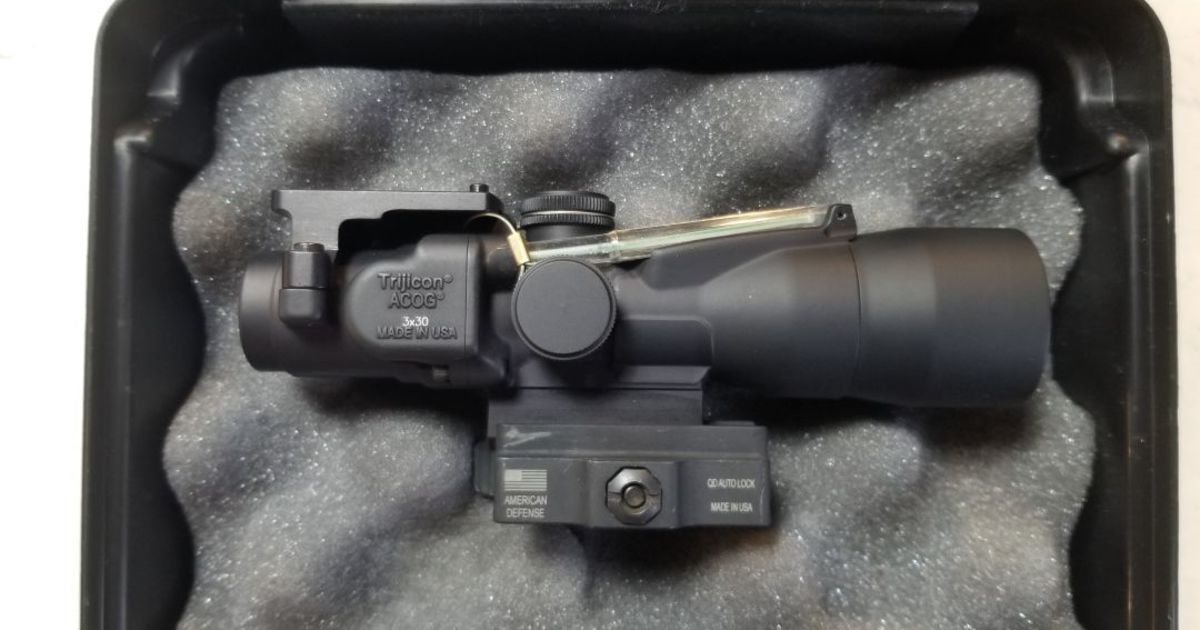 TA33 3x30 Acog with ADM Mount | Tacswap