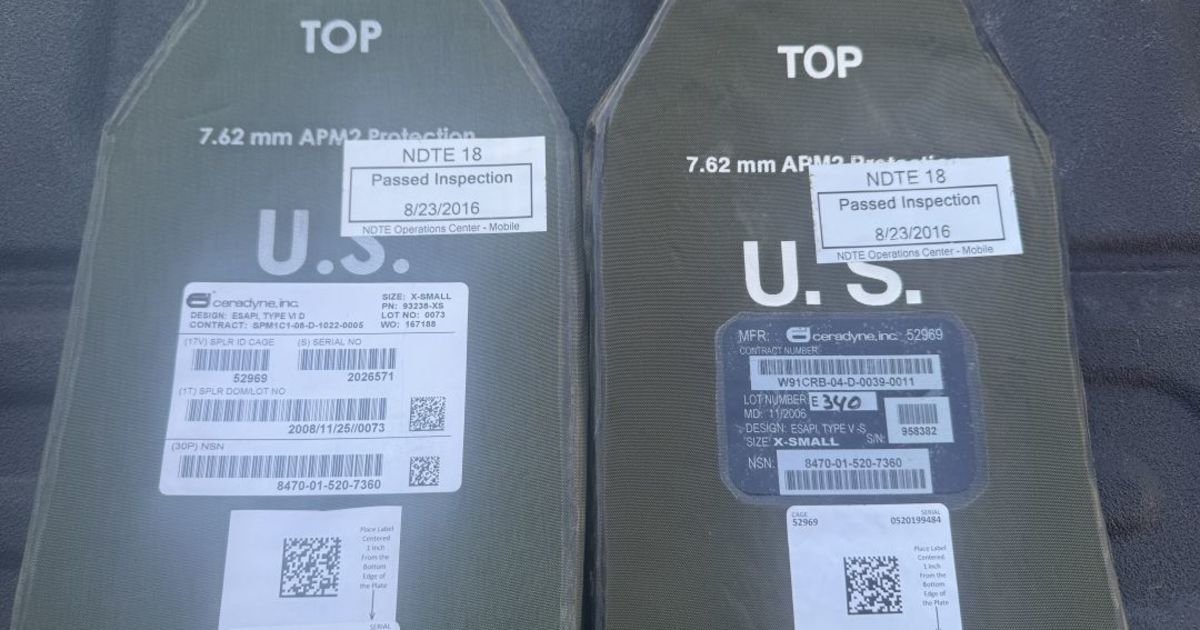 Xtra Small Sapi plates | Tacswap