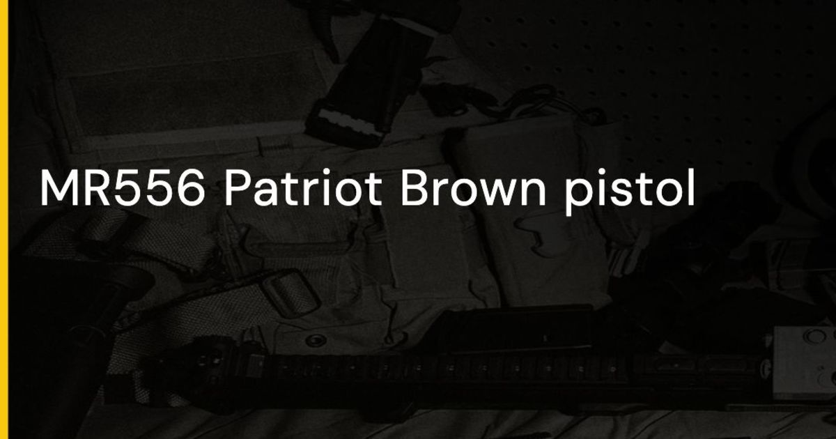 MR556 Patriot Brown Pistol | Tacswap