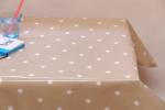 Stars pvc linen