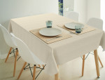 Tafelkleed Flint zandbeige
