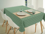 Tafelkleed Art deco jade 280