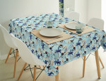 Tafelkleed tropical monkey blue