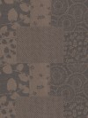 Patchwork jacquard Valona taupe gtl.