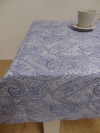 Paisley blauw 280 cm