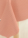 Tafellaken Saki koraal roze