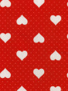 Heart red-white
