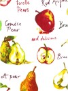 Autumn fruits PVC watercolour