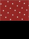 Stars pvc steenrood