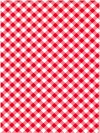 Plakfolie diagonaal ruitje rood 45 cm