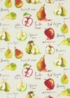 Autumn fruits PVC linen
